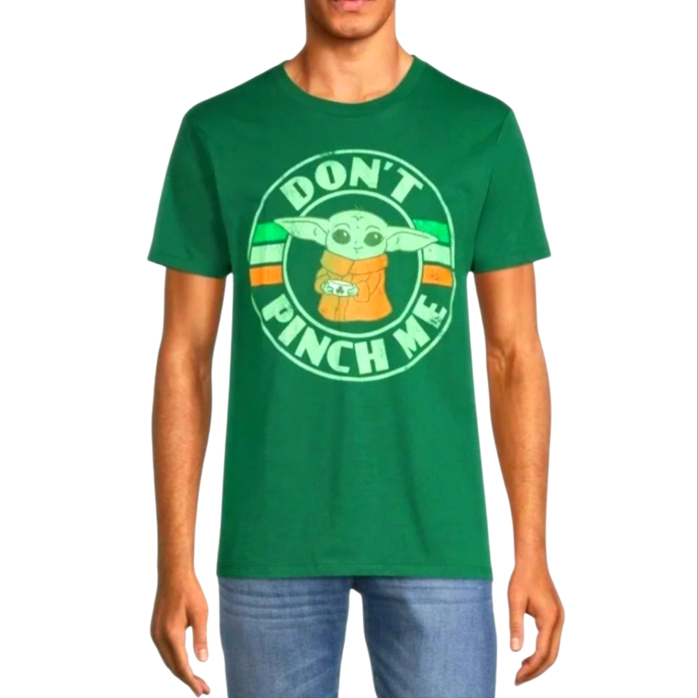 Star Wars Grogu Baby Yoda St. Patrick's Day Don't Pinch Me Unisex T-Shirt